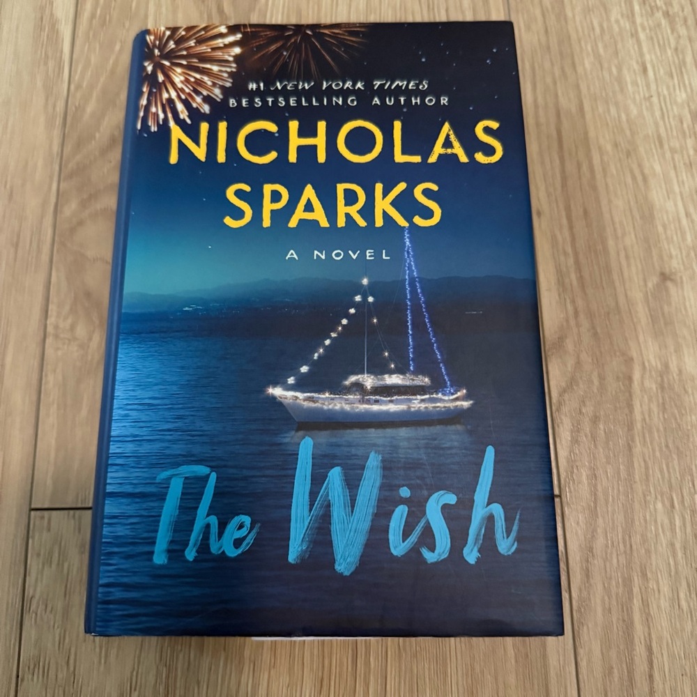 The Wish Novel Hardcover by Nicholas Sparks